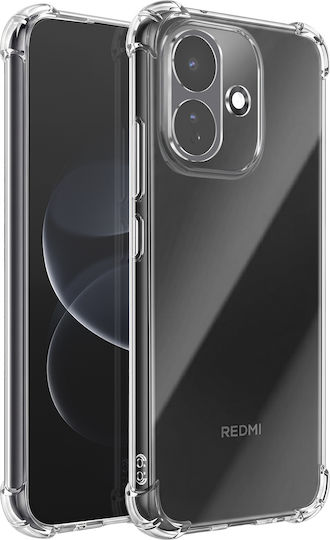 Zanaé Shockproof Bumper Case Xiaomi Redmi Note 17 Pro Reinforced Corners Transparent