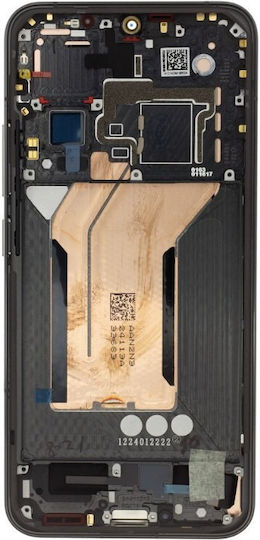 Display mit Touch-Mechanismus und Rahmen für Xiaomi 14 5G (Schwarz)