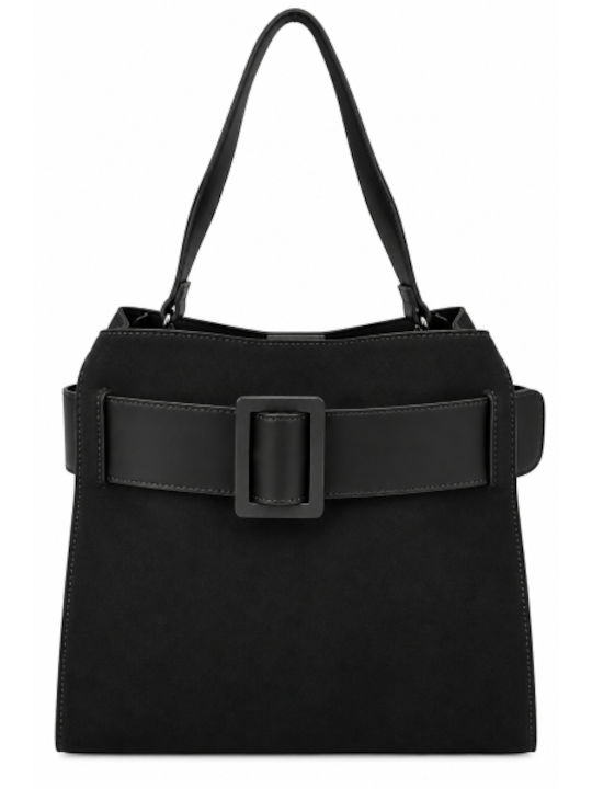 Morena Spain Schwarze Damen-Schultertasche WT-E...