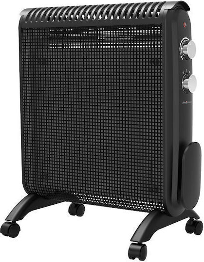 Primo Boden-Konvektor 2000 W Mika 45,5 × 52 cm Schwarz