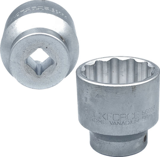 Rockforce Καρυδάκι με Καρέ Υποδοχής 3/4" Διάμετρος 3/4" / 56 / 74 / 75 / 38