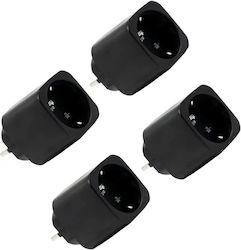 Shelly Gen3 Μονόπριζο 4τμχ Shelly Gen3 Μονόπριζο 4τμχ