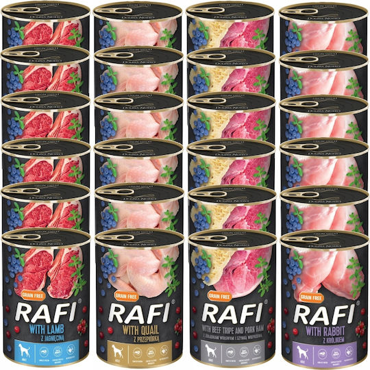 Dolina Noteci Rafi Mix Wet Dog Food 24x400g