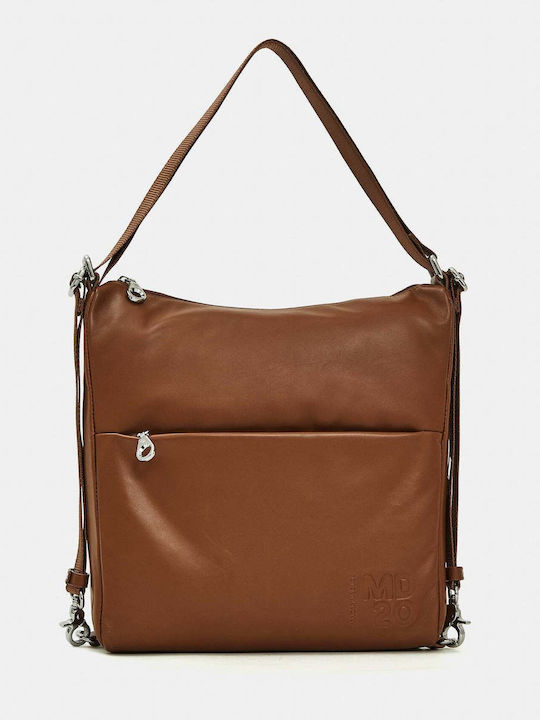 Leather Women's Hobo Bag Indian Tan