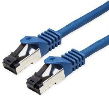 Value S/FTP Cat.8 (40Gbps) Ethernet Network Cable 1m Blue