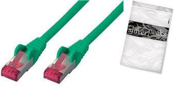 Shiverpeaks S/FTP Cat.6a (Gigabit) Ethernet Network Cable 30m Green
