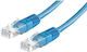 Secomp U/UTP Cat.6 (Gigabit) Network Cable Ethernet 2m Blue