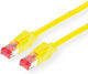 Secomp U/UTP Cat.6 (Gigabit) Network Cable Ethernet 0.5m Yellow
