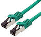 Value S/FTP Kat.8 (40 Gbps) Ethernet-Netzwerkkabel 3 m Grün