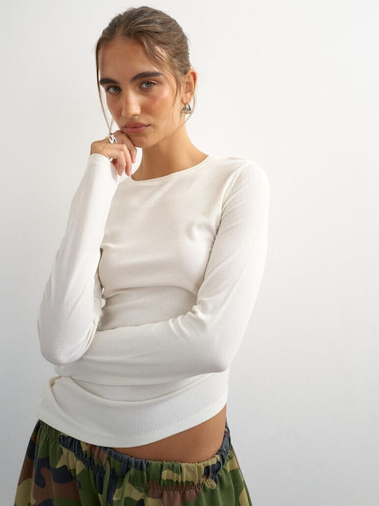 Topshop Damenbluse Weiß