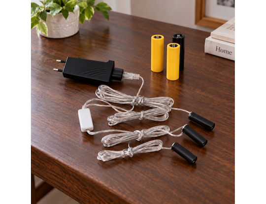 Adaptor de Conversie pentru Baterii 4xaa cu Priză Ip20 și Cablu 3m Xx8999890