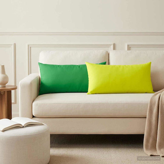 vidaXL Heerlen Sofa Cushion Green 40x80 cm