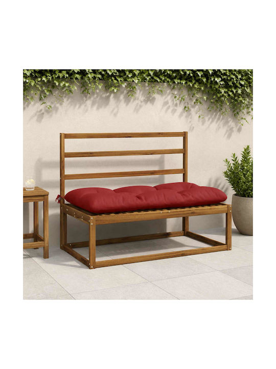 vidaXL Vianen Garden Bench Cushion Red 60x120 cm