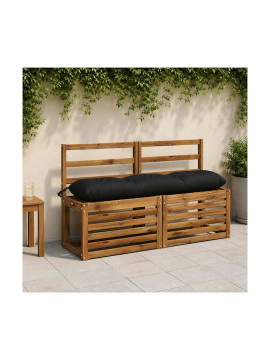 vidaXL Vianen Garden Bench Cushion Black 30x120 cm