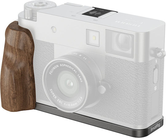 Smallrig L-shaped Quick-release Mount Plate Wooden Handle Fujifilm X Half Charcoal Silver 5394