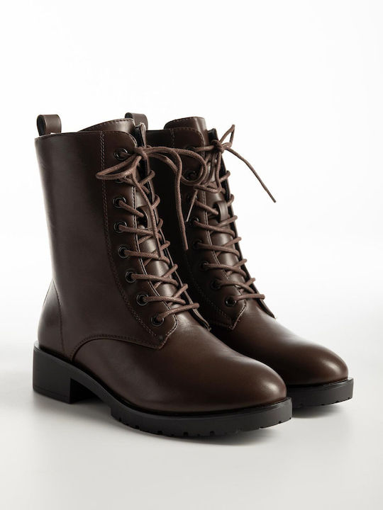 Bozikis Дамски кафяви кубинки X27-301-69063-КАФЕ