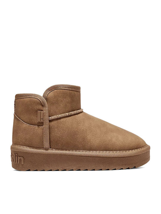 D.Franklin Australische Damenstiefeletten mit P...