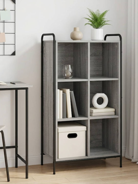 Bibliotecă Gri Sonoma 57x33x111 cm