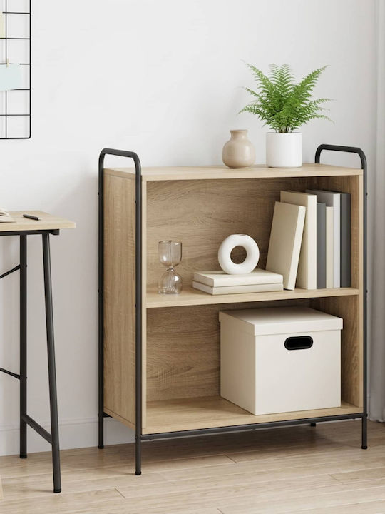 Bookcase Sonoma Oak 80x33x80 cm