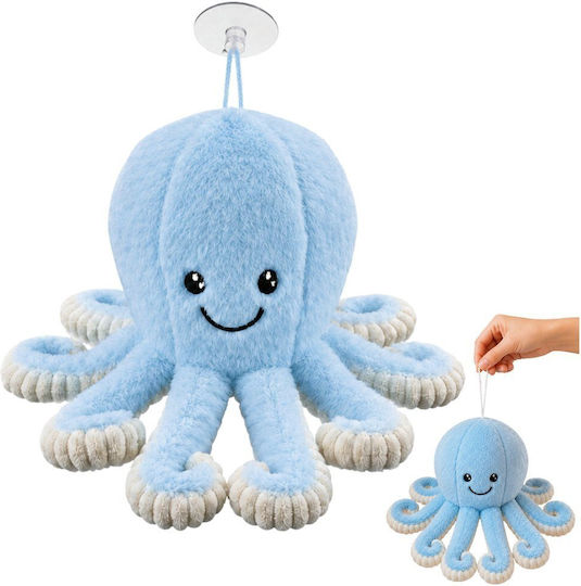 Lean Toys Plüschtier Oktopus 16 cm