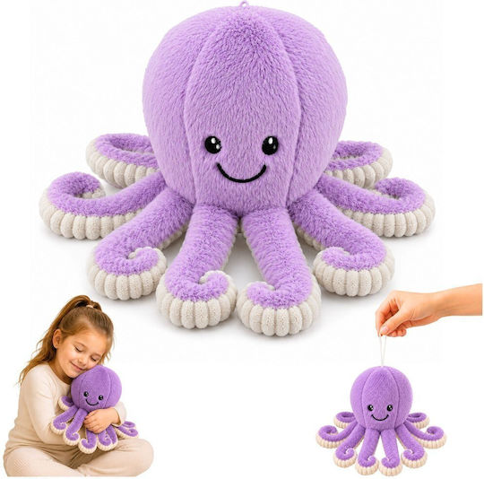Lean Toys Плюшен октопод 30 см