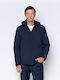 Blaue Jacke
