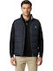 Sleeveless Blue Puffer Jacket