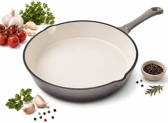 Krisberg Enameled Cast Iron Pan 25cm Krisberg Enameled Cast Iron Pan 25cm
