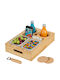 Relaxdays Holz Serviertablett