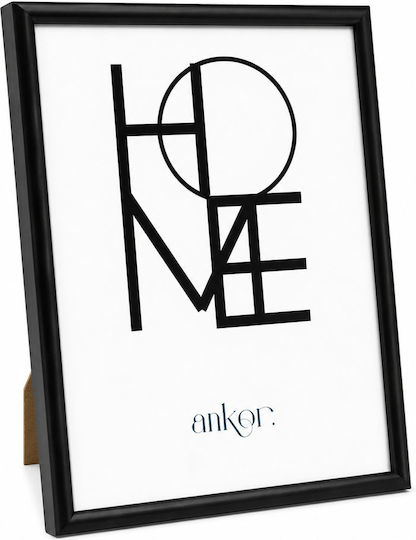 Ankor Wall-Mounted Metal Photo Frame with Black Frame
