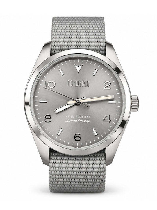 Women's Watch 36mm Battery-Powered with Blue Fabric Strap