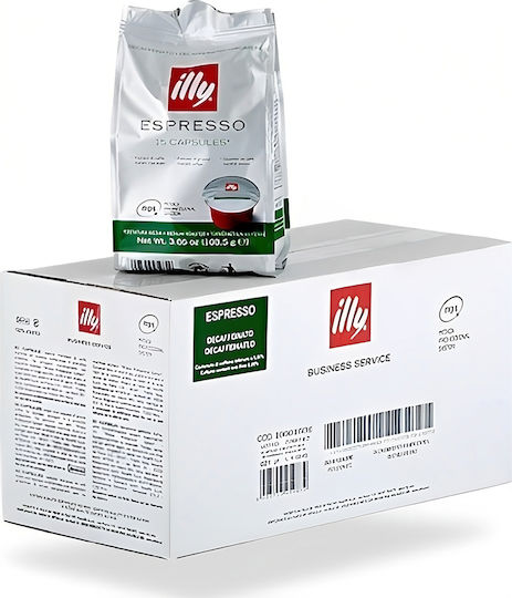 Illy Capsule Espresso Decofeinizate Compatibile cu Aparatele Mitaca 90 Bucăți