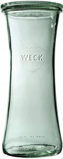 Weck Set aus 6 Zuckerdosen / Vorratsgläsern mit Glasdeckel, Transparent, 700 ml, 6 Stück