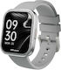 Zone3 Aluminium 47mm Smartwatch με Παλμογράφο (Ασημί)