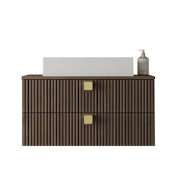 Epipla1.gr Dulap de Baie 80x46x42cm Nuc