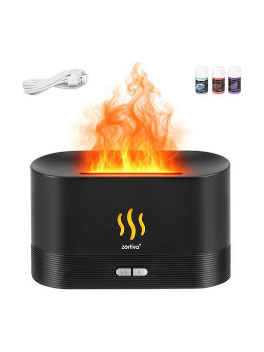 Zortiva LED Aromatherapy Device With Timer Black 180ml 19499-0