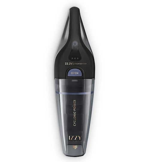 Izzy Επαναφορτιζόμενο Σκουπάκι Χειρός 22.2V Μαύρο