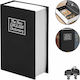 Метална Книга-сейф с Ключалка, Черна Booksafe Kbs-801 Homesafe