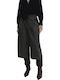 Women's Zip Culottes in Wide Fit Grey