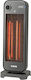 N'Oveen PTC Floor Standing General Use Fan Heater Black 900W