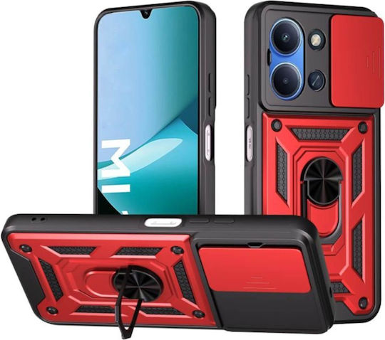 Bodycell Slide Cover Back Cover Κόκκινο (Redmi 15C 5G)