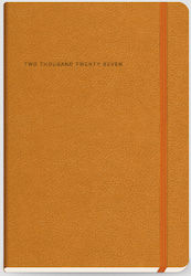 The Writing Fields Softline Writing Fields Agenda B5 2027 Orange Leder-Agenda