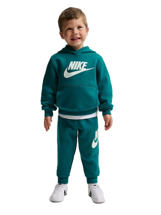 Nike Club Fleece Kids Sweatpants Set Petrol Blue