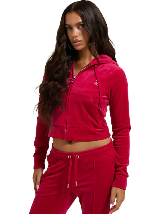 Juicy Couture Madison Дамска Къса Жилетка с Цип...