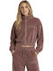 Women's Zipped Cardigan Brown