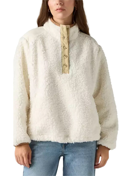 Langes Damen-Sweatshirt Egret