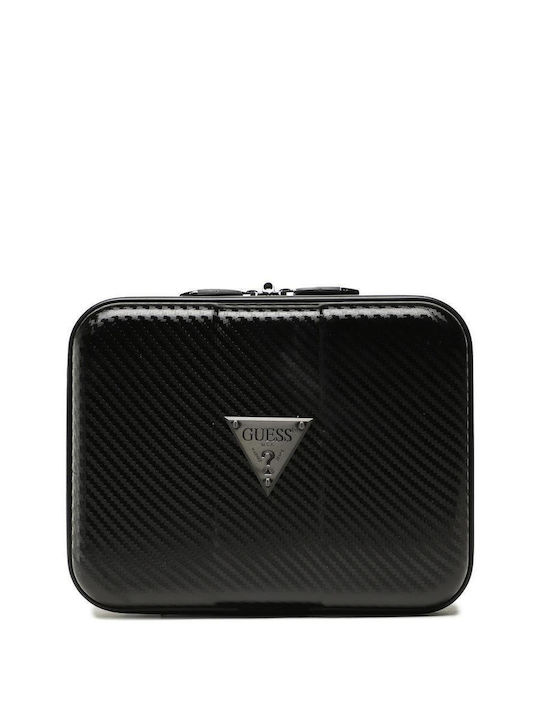 Hartschalen-Kosmetikkoffer Guess Lustre Cosmetic Case Schwarz