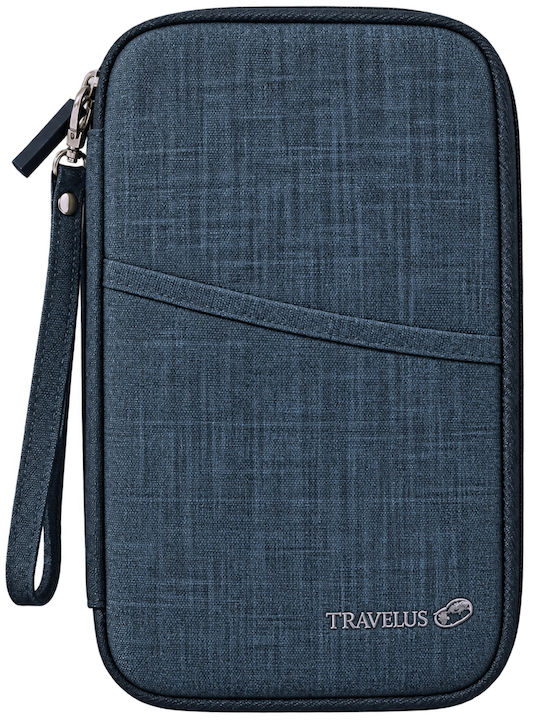 Men's Toiletry Bag in Navy Blue 24cm AM2065-2