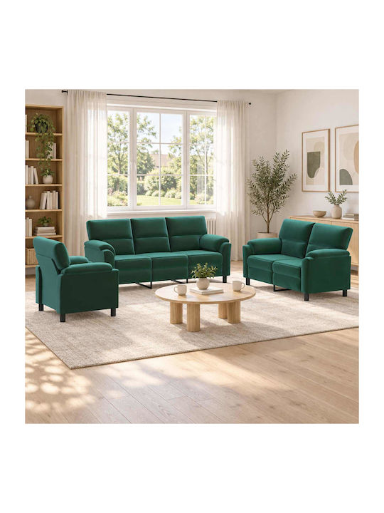 Wohnzimmermöbel-Set 3-Sitzer & 2-Sitzer & Sessel