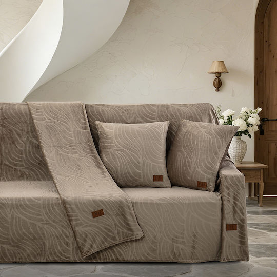 Beauty Home Decorative Pillow Case 8672 Mocha 40x40 cm